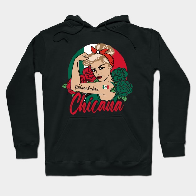 Chicana Hoodie by JayD World